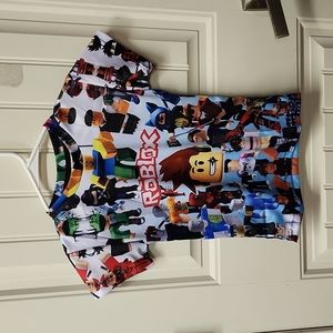 Hippy sun roblox character tee